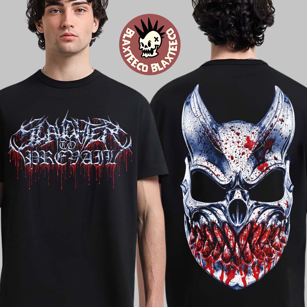Slaughter To Prevail Halloween 2026 Collection Chrome Mask T-Shirt