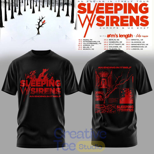 Sleeping With Sirens An Ending In Itself Tour T-Shirt