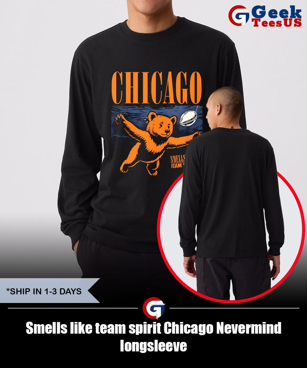 Smells like team spirit Chicago Nevermind shirt