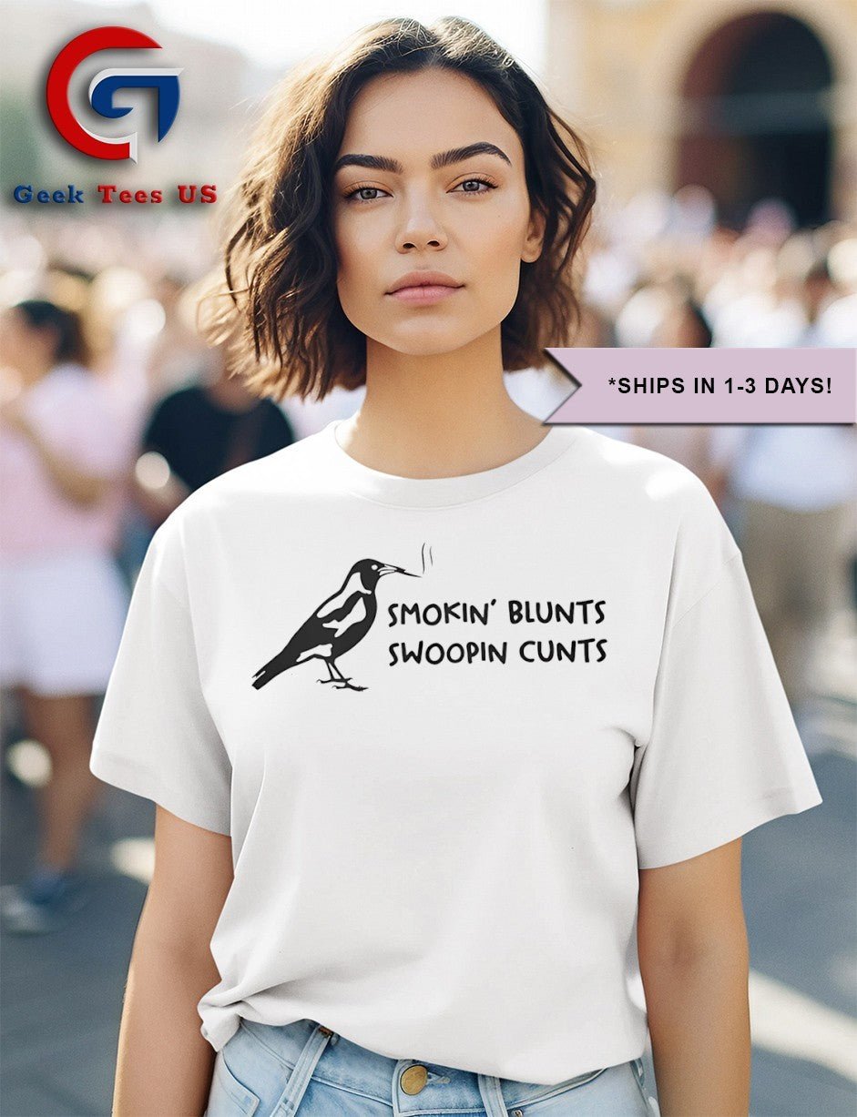 Smoking blunts swooping cunts shirt