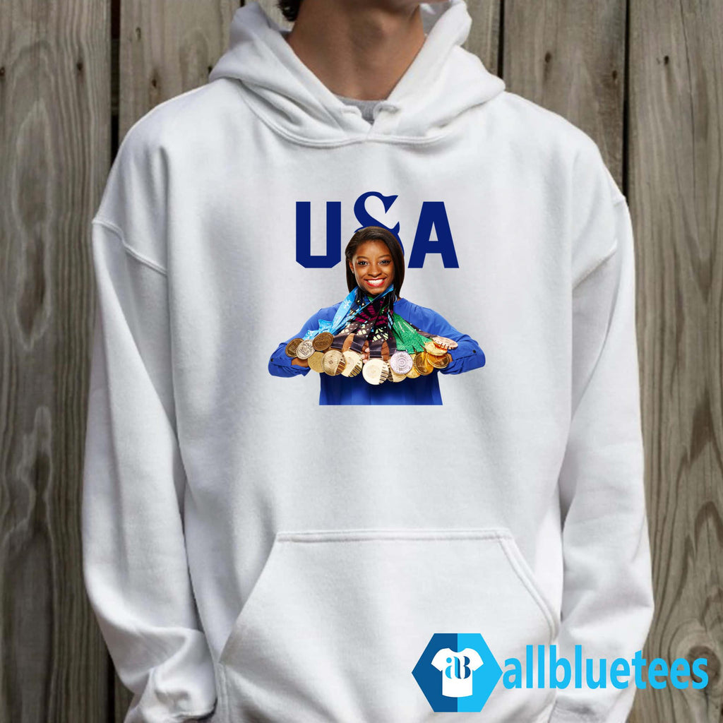 Snoop Dogg x Simone Biles Paris Olympics 2024 Medal Shirt