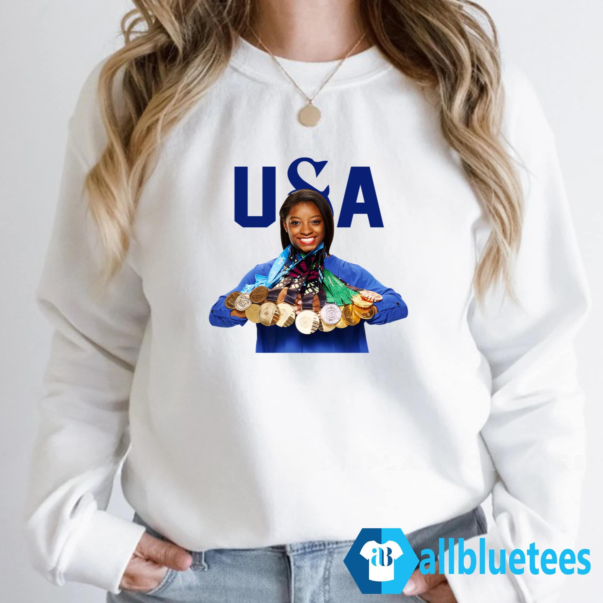 Snoop Dogg x Simone Biles Paris Olympics 2024 Medal Shirt