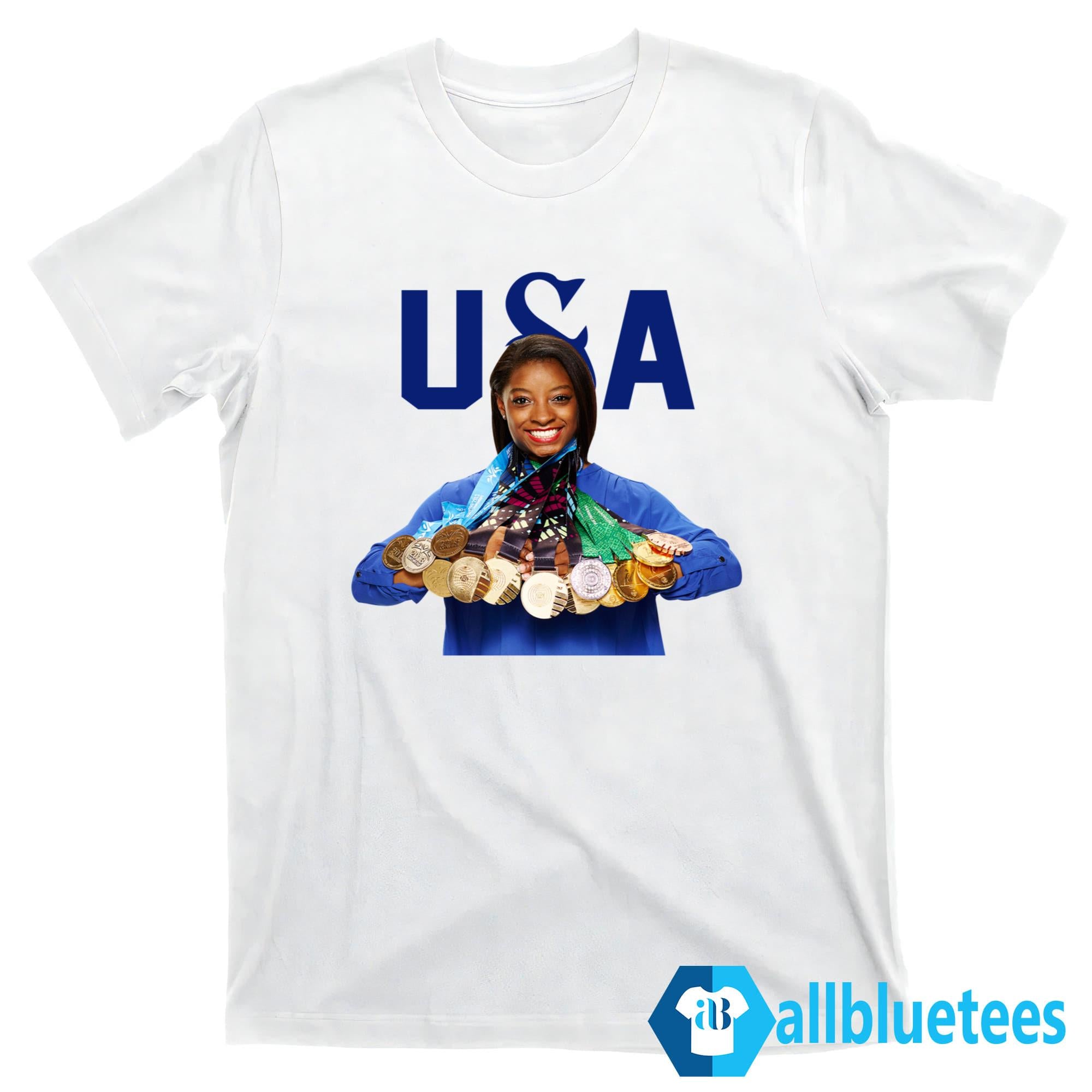 Snoop Dogg x Simone Biles Paris Olympics 2024 Medal Shirt