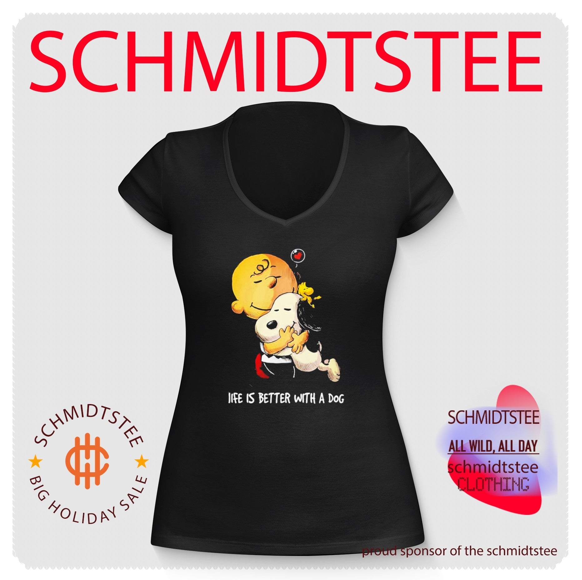 Snoopy And Charlie Brown Life Is Better With A Dog Shirt