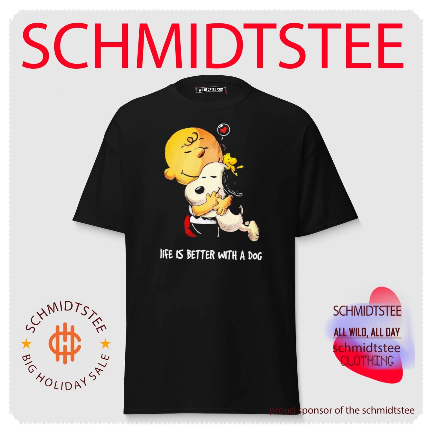 Snoopy And Charlie Brown Life Is Better With A Dog Shirt