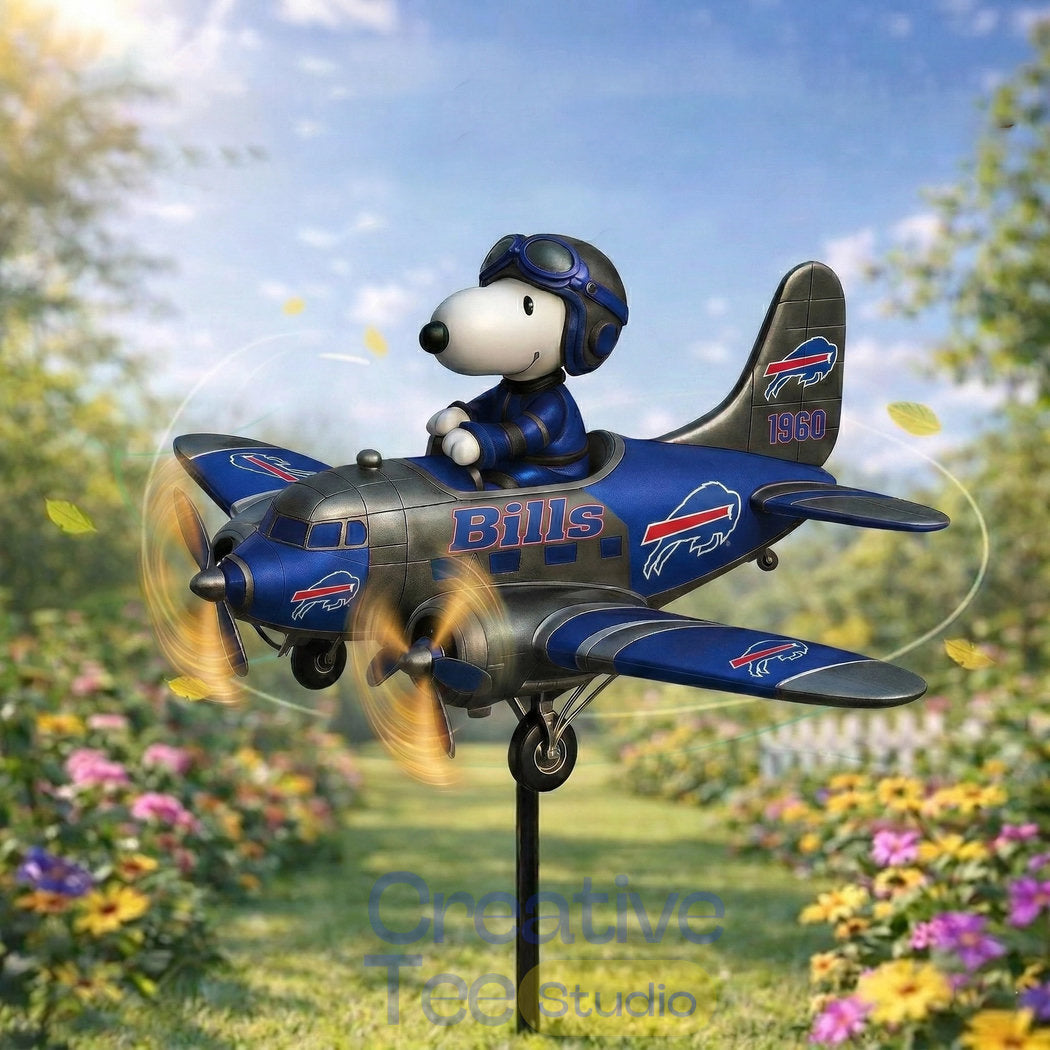 Snoopy x All Football Teams Garden Wind Spinner