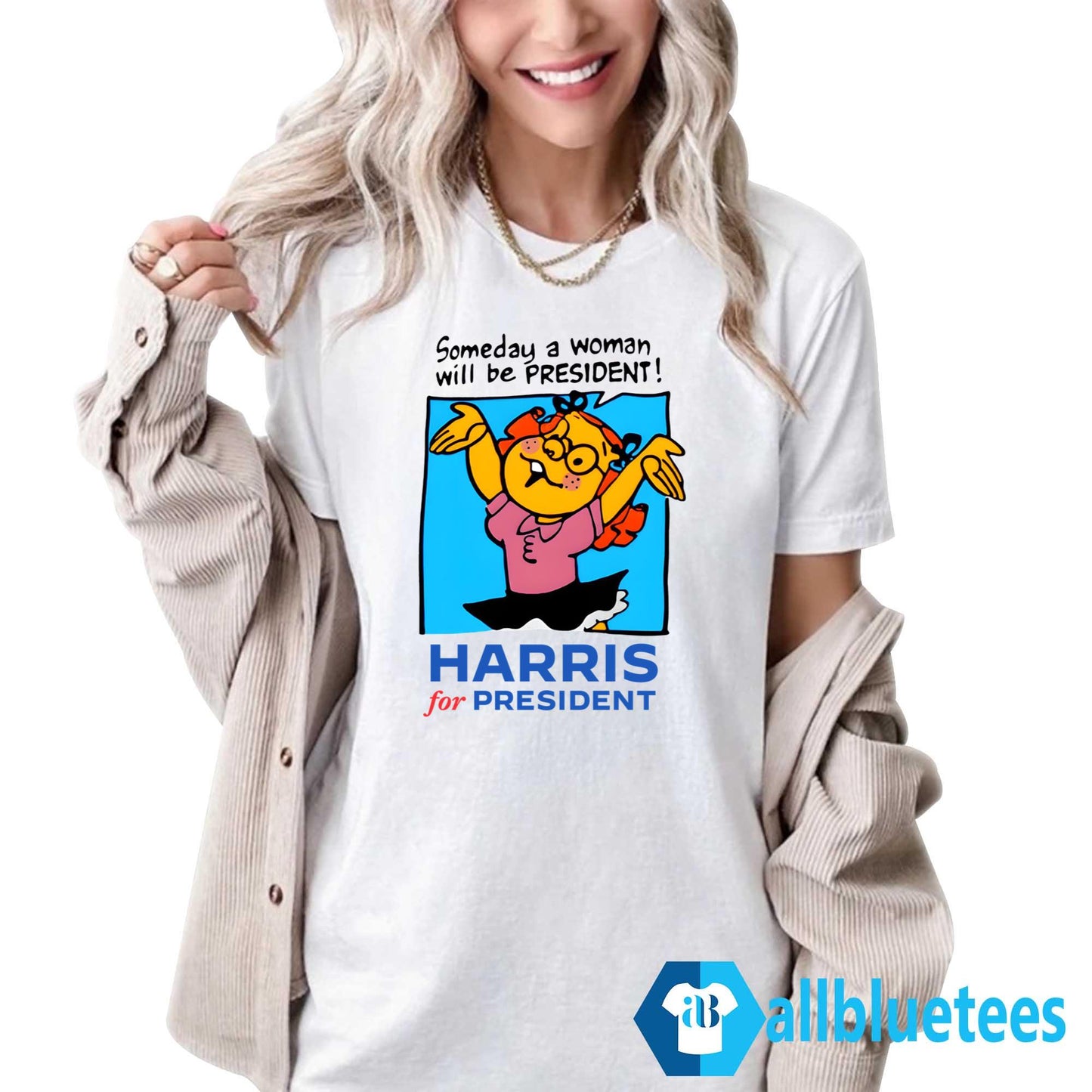 Someday A Woman Will Be President Kamala 2024 Shirt