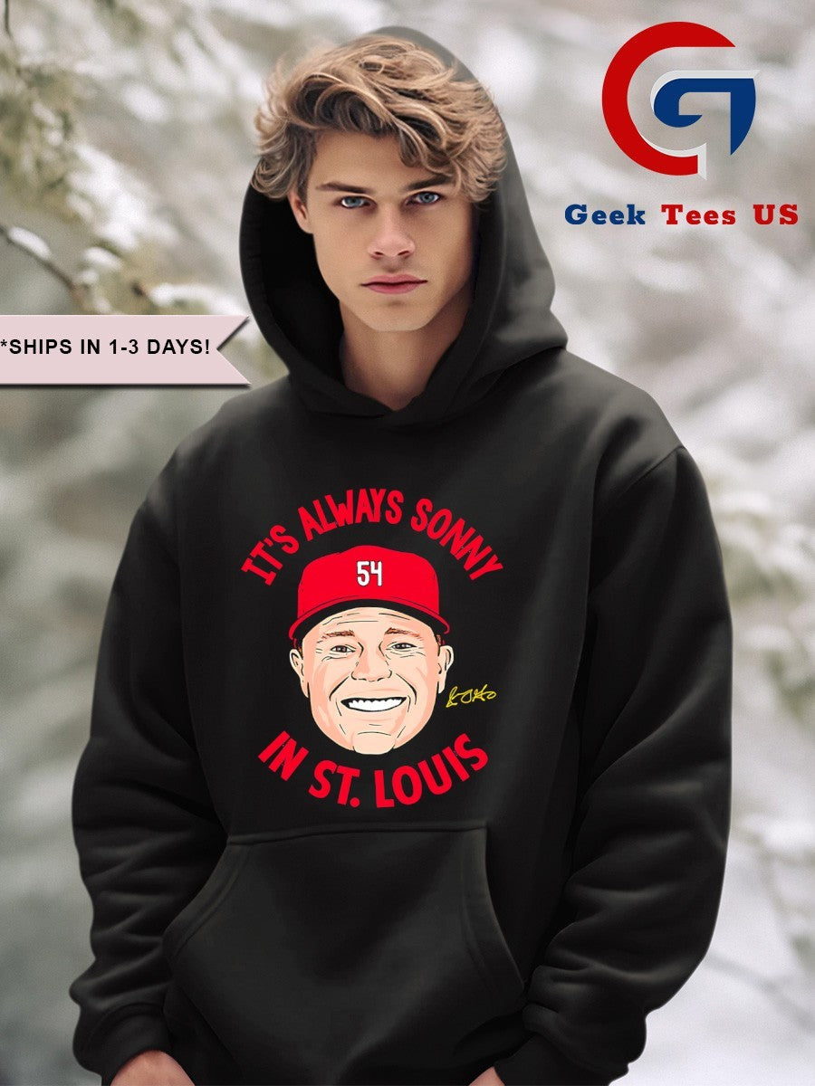 Sonny Gray it’s always Sonny in St. Louis big head signature shirt