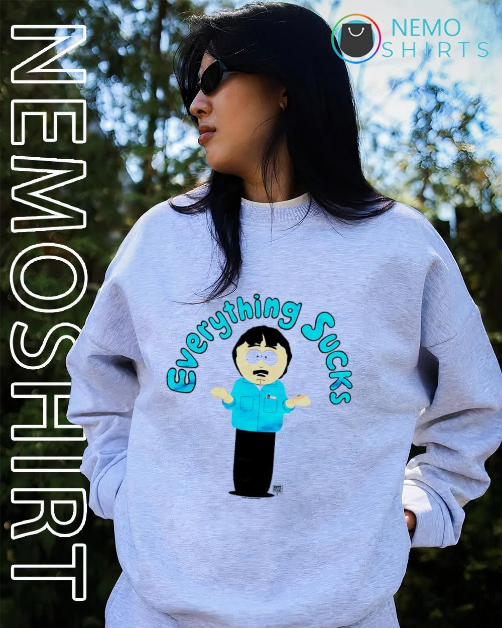 South Park everything sucks graphic shirt