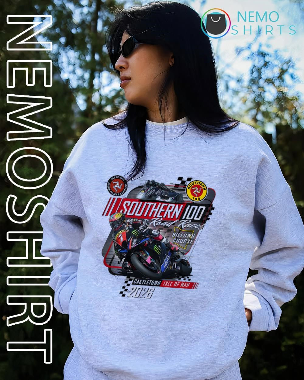 Southern 100 Road Races Billown Course 2026 Castletown Isle of Man shirt