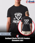 Southport Sharks 2025 VFL Premiers Champions shirt