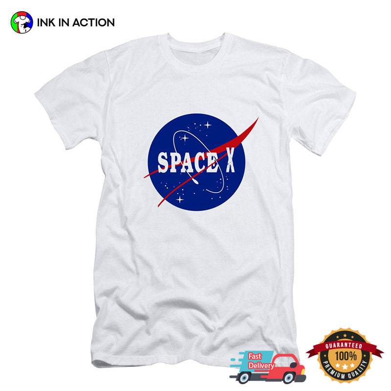 Space X Nasa Tesla T-shirt