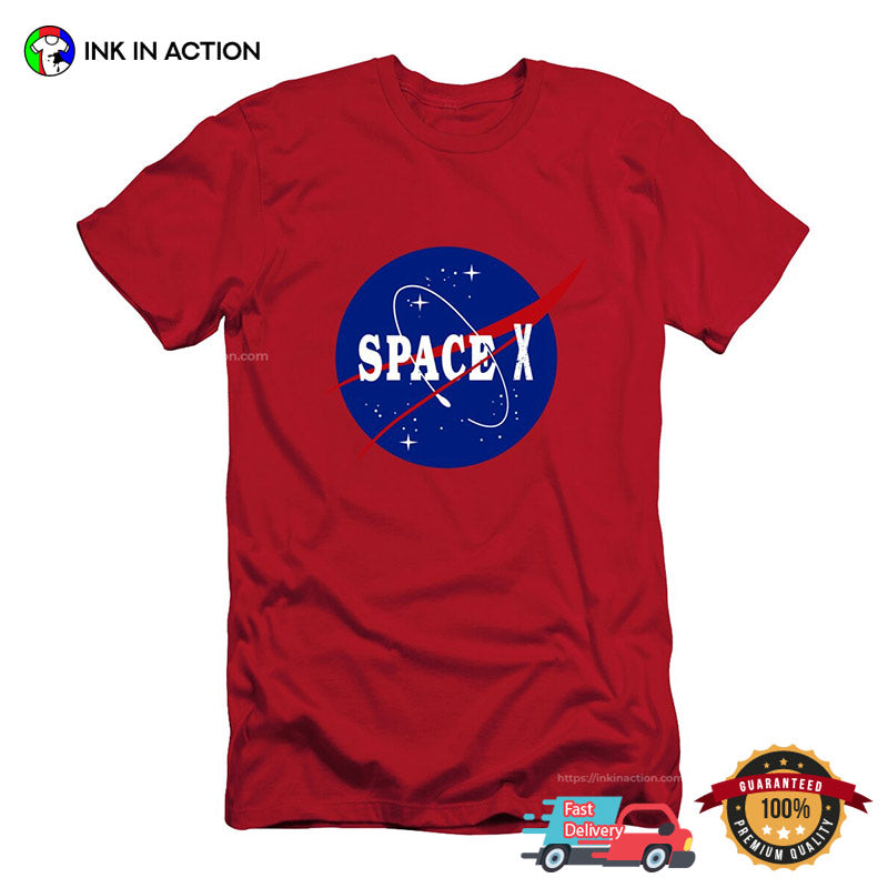 Space X Nasa Tesla T-shirt