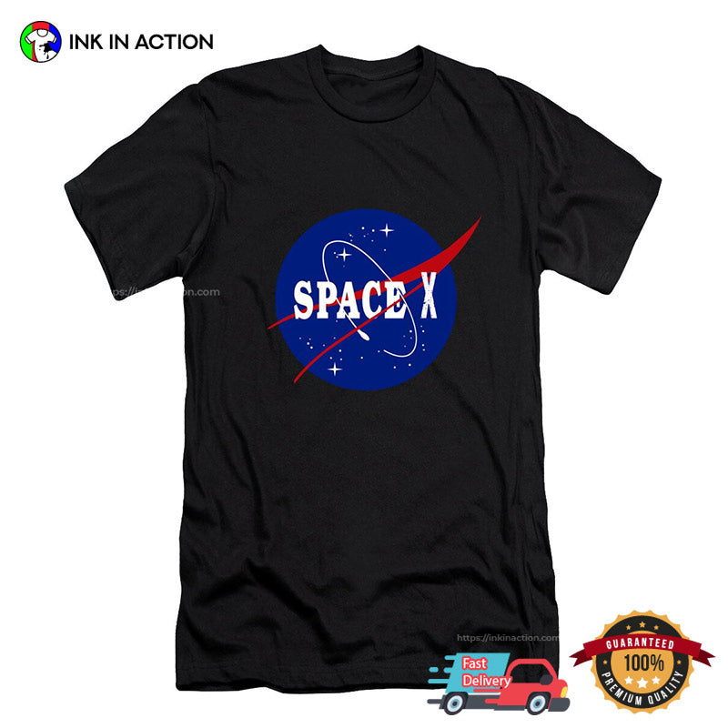 Space X Nasa Tesla T-shirt