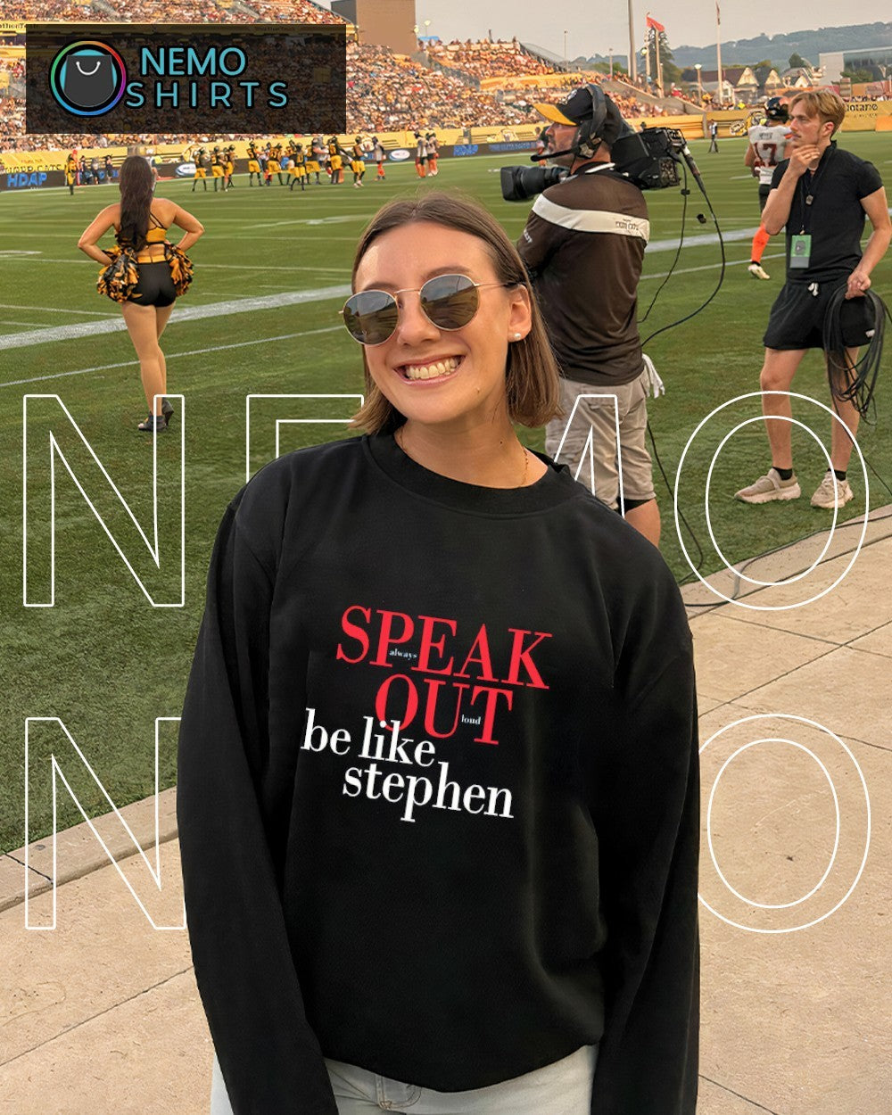 Speak out loud be like Stephen shirt