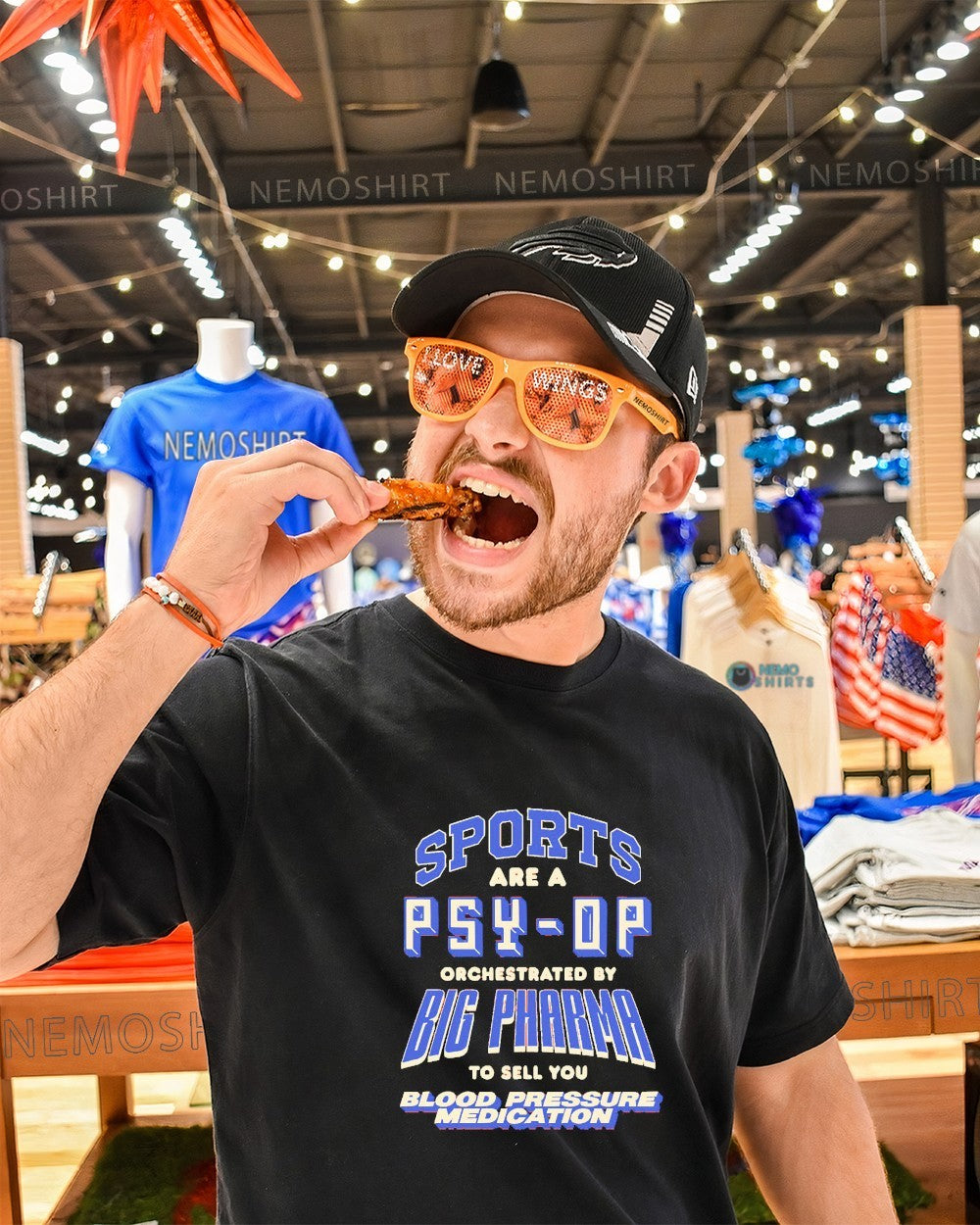 Sports are a Psy-op big pharma to sell your blood pressure medication shirt