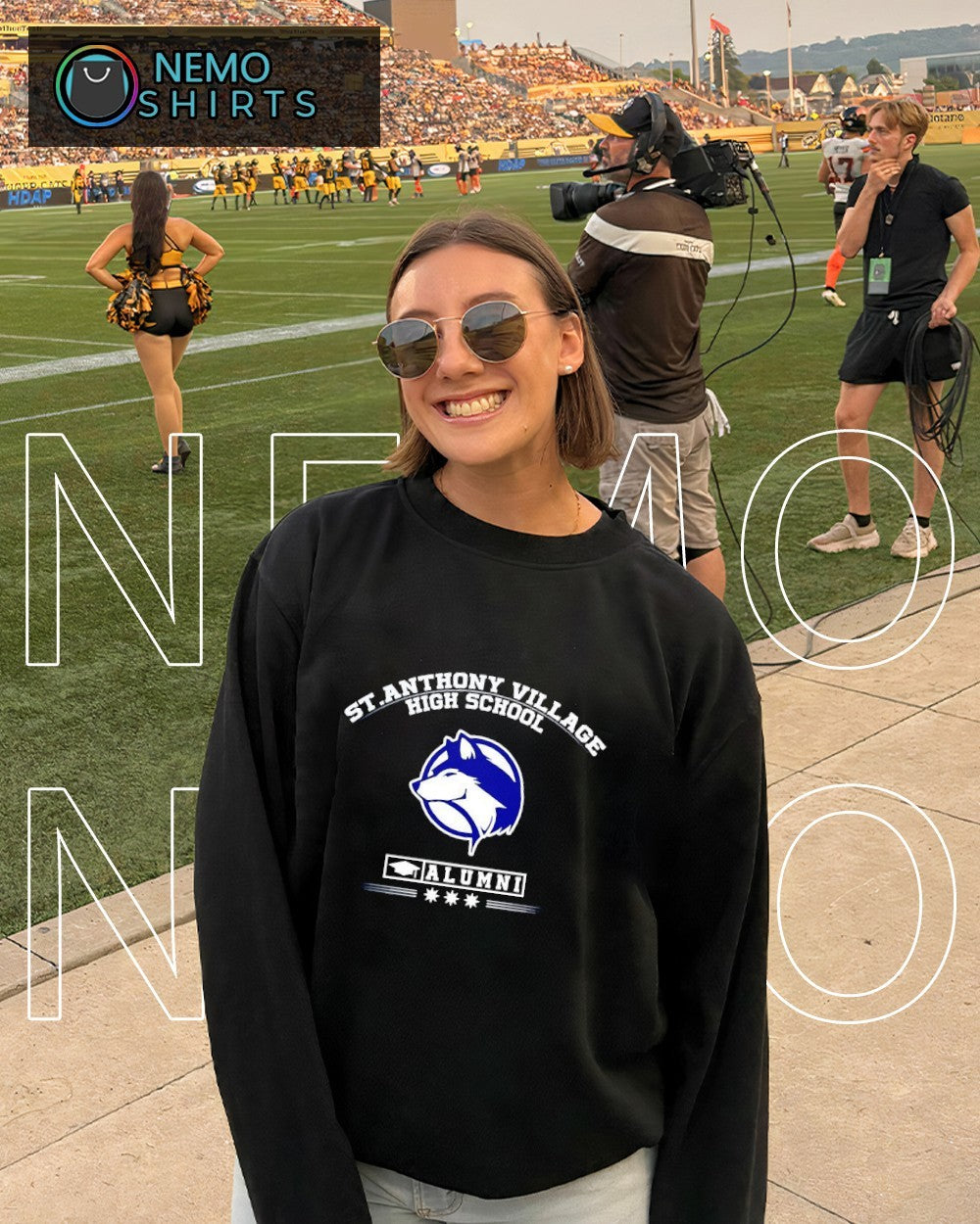 St. Anthony Village High School logo shirt