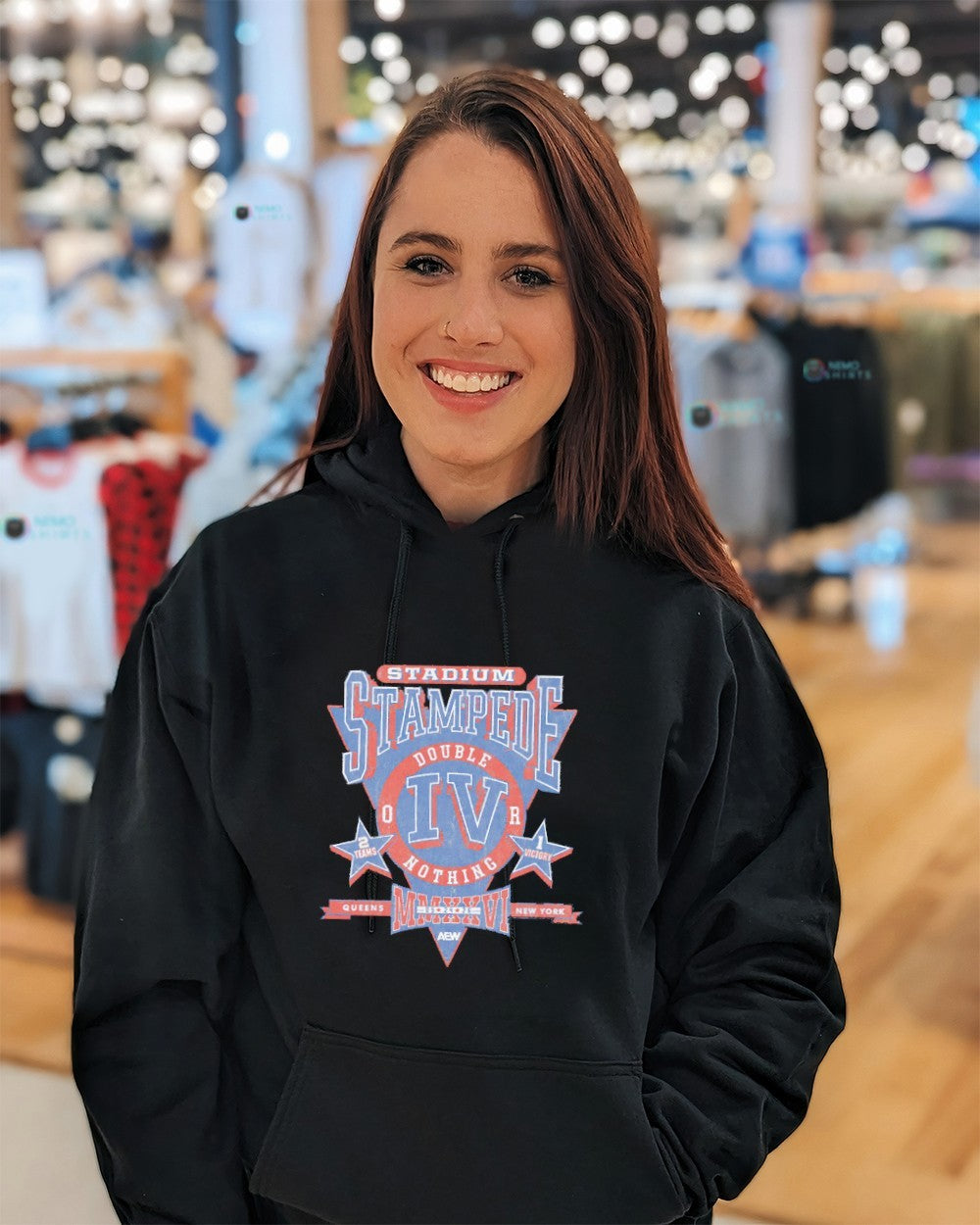 Stadium Stampede AEW Double or Nothing 2026 shirt