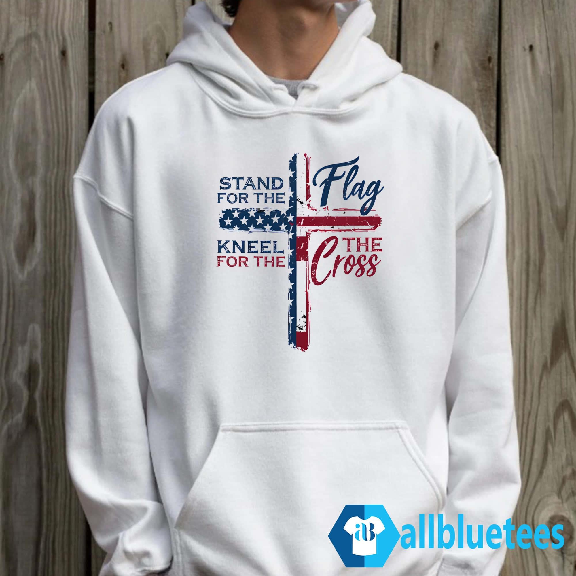 Stand For The Flag Kneel For The Cross Shirt