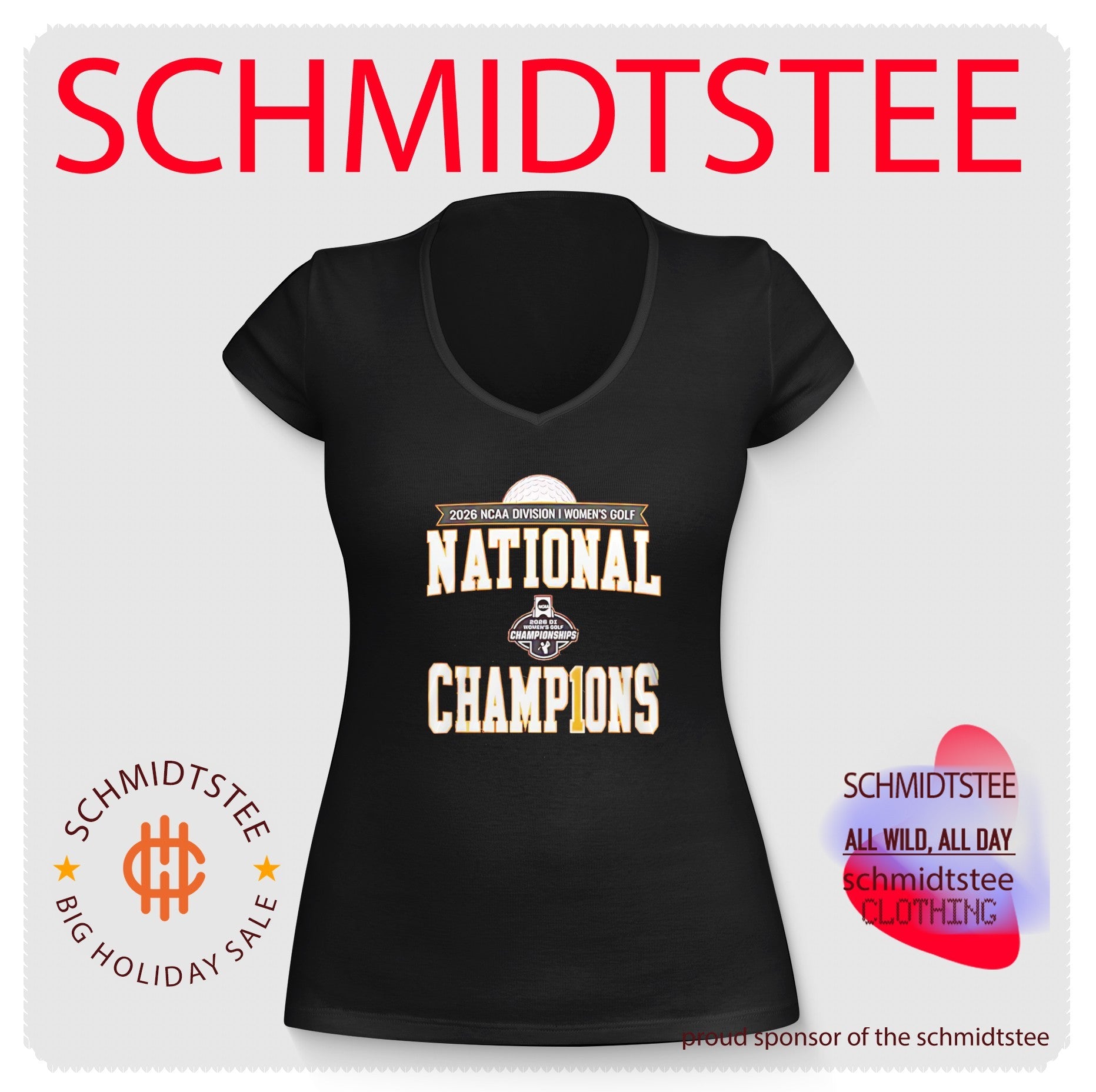 Stanford Cardinal Golf National I Division Champions 2026 shirt