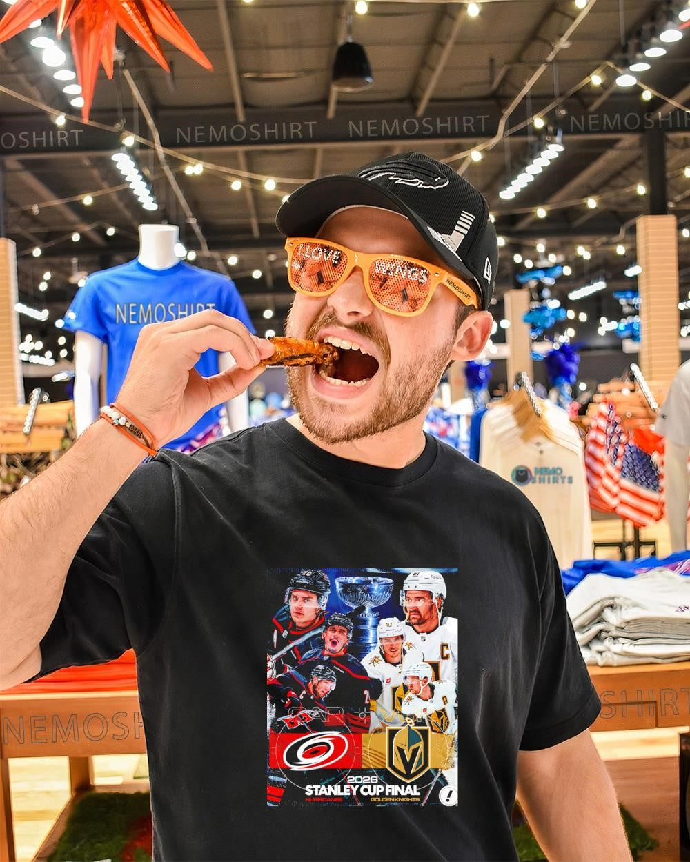 Stanley Cup Final 2026 Hurricanes vs Golden Knights Game 1 shirt