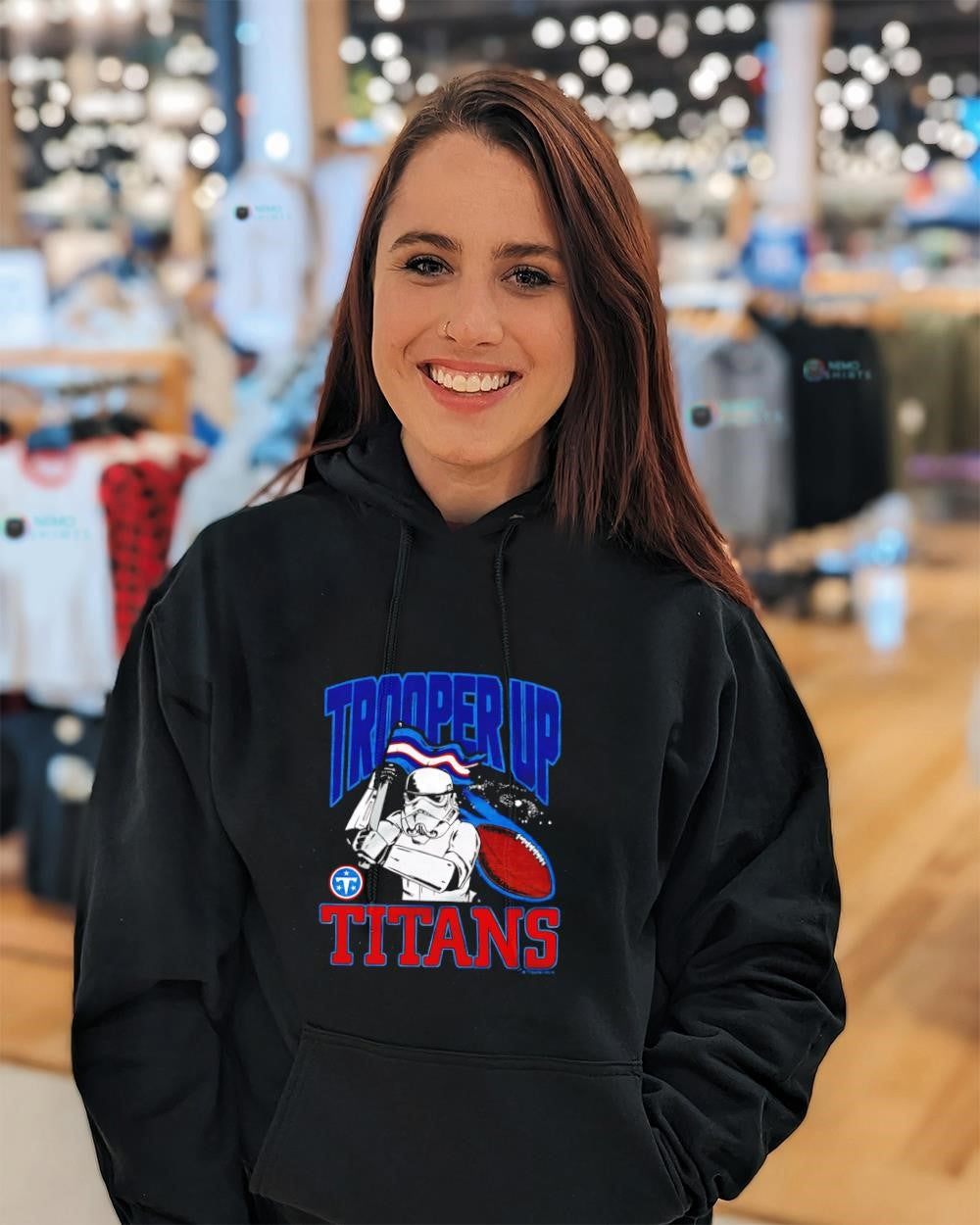 Star Wars Stormtrooper Tennessee Titans Trooper Up shirt