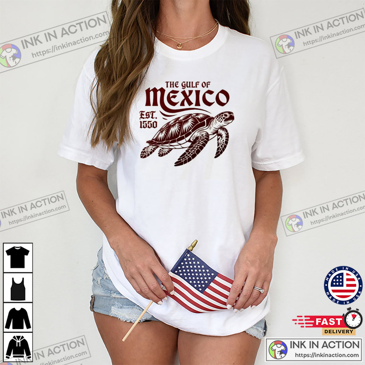 Stay Salty And Resist Sea Turtle The Gulf Of Mexico Comfort Colors Tee