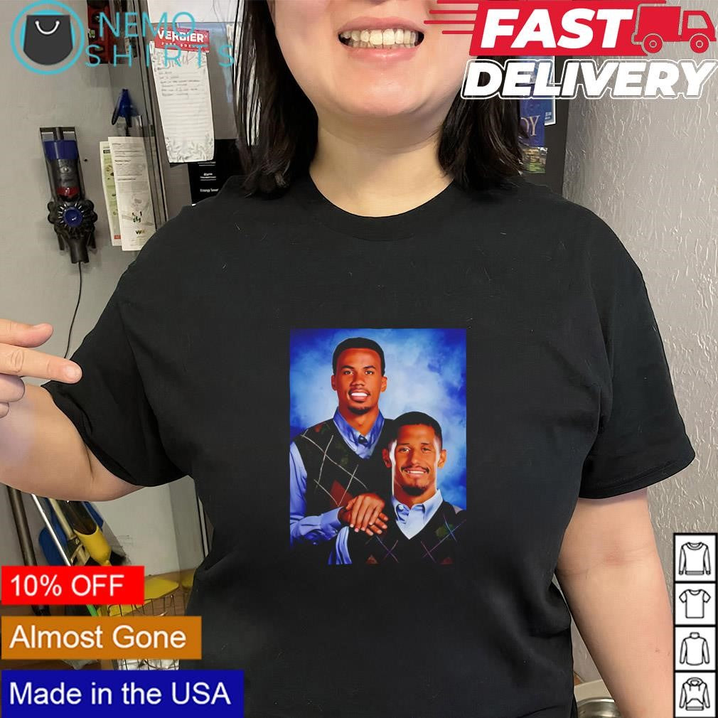Step Brothers Gabriel Magalhaes and William Saliba Arsenal FC shirt