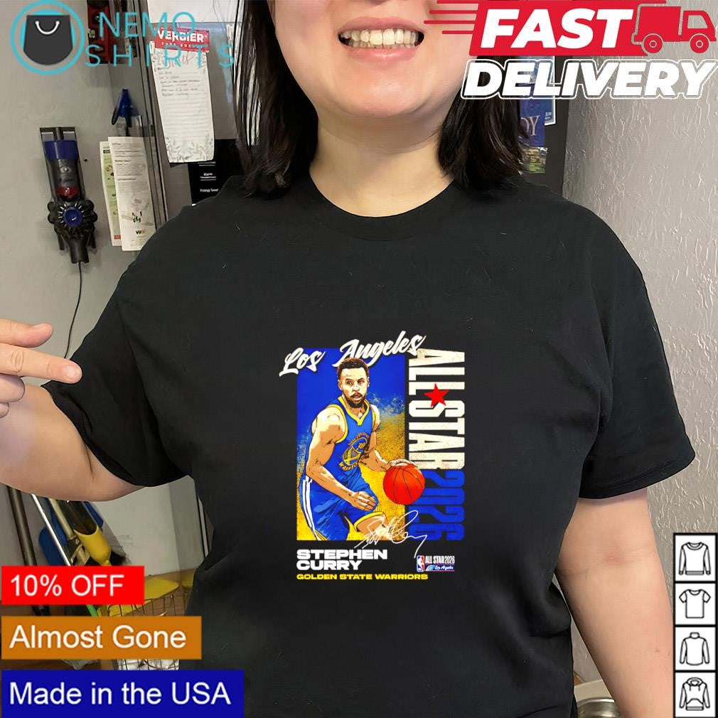 Steph Curry Golden State Warriors 2026 NBA All-Star signature shirt