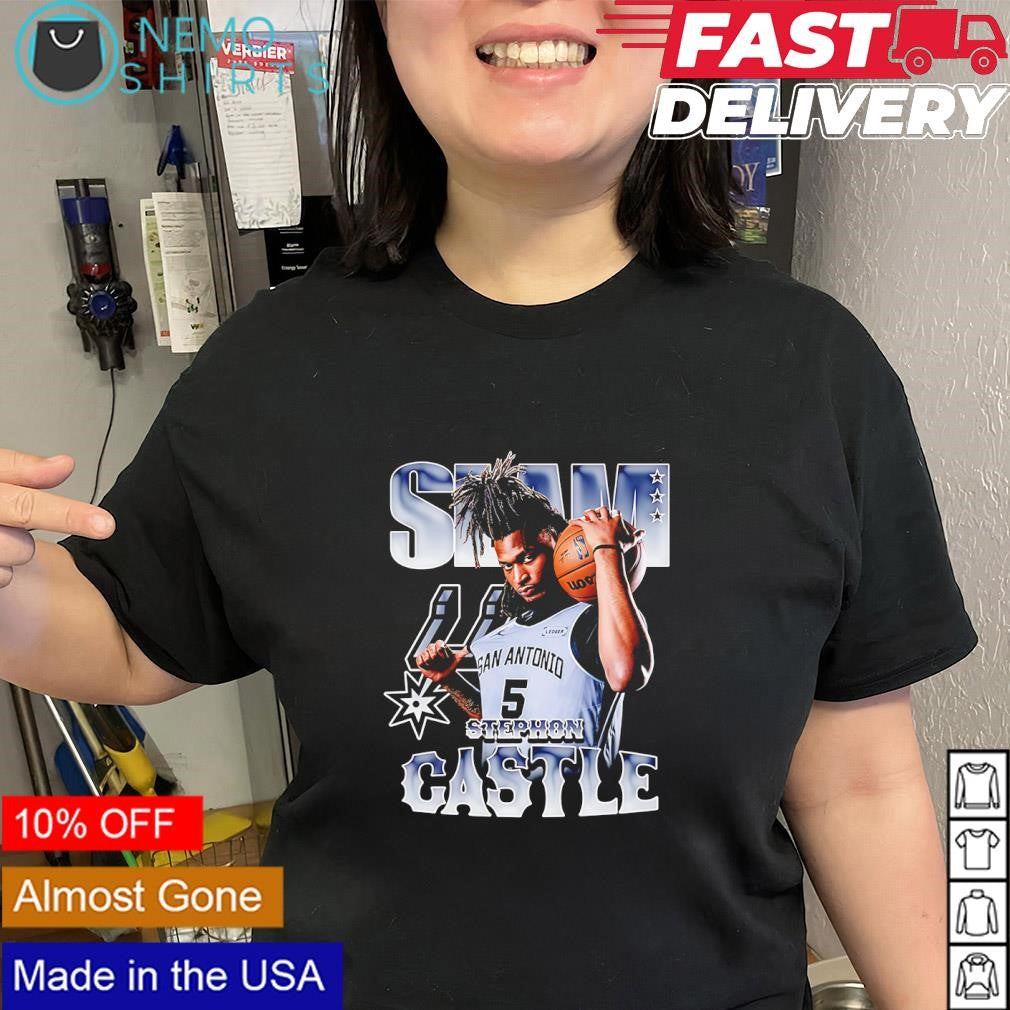Stephon Castle San Antonio Spurs League’s best player shirt