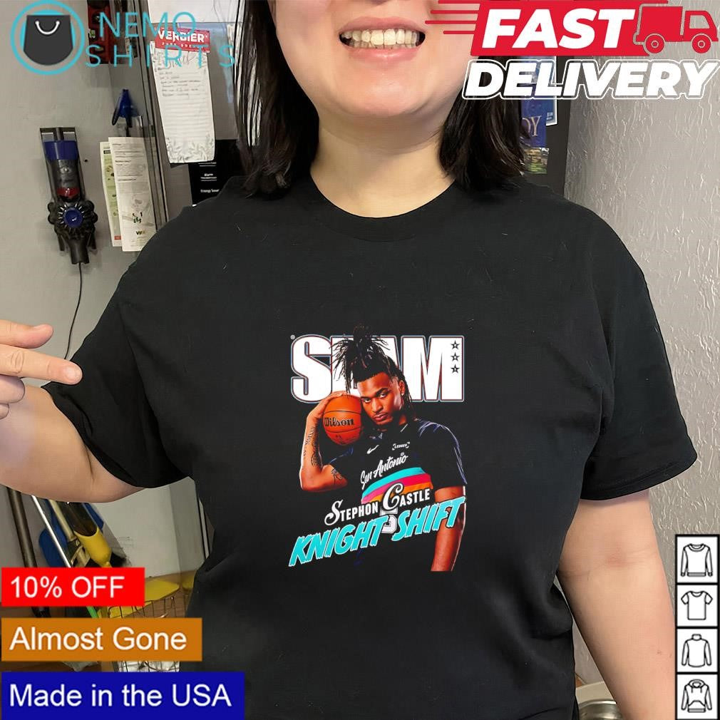 Stephon Castle San Antonio Spurs knight shift player shirt