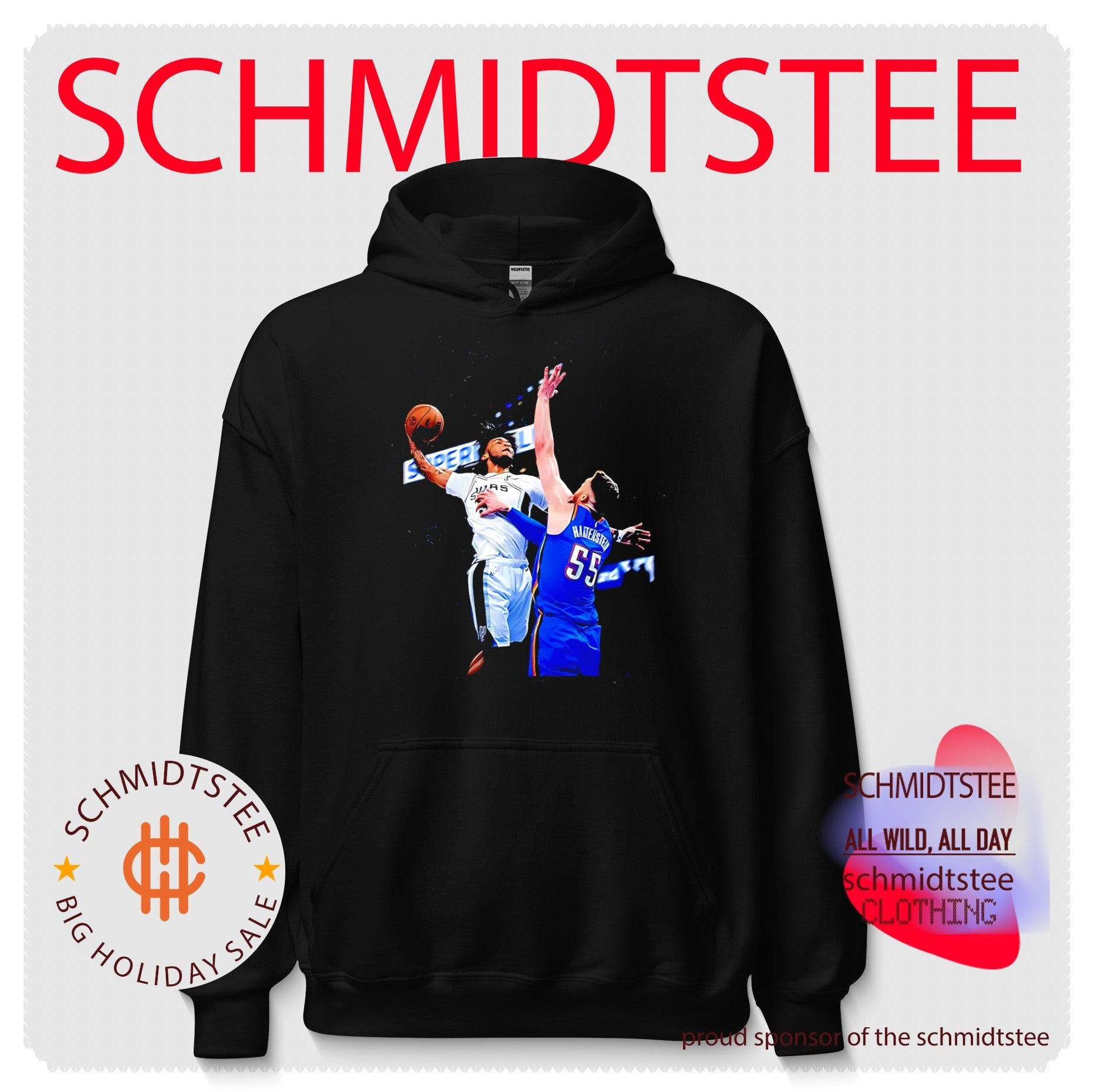 Stephon Castle and Isaiah Hartenstein 2026 NBA graphic shirt
