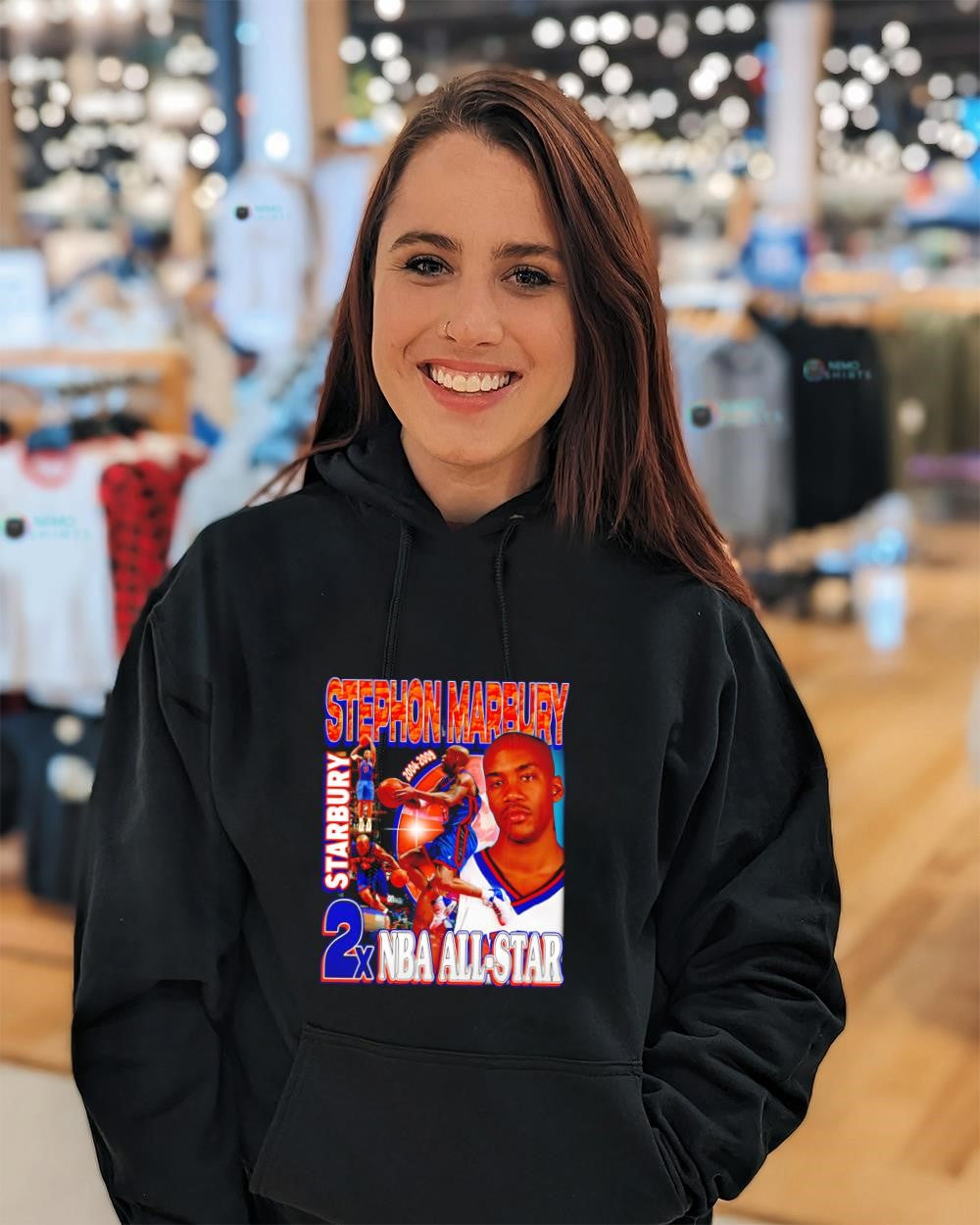 Stephon Marbury Starbury 2x NBA All-star player shirt