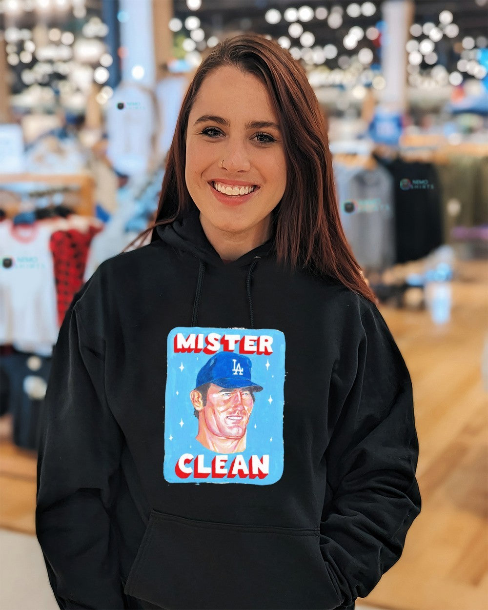 Steve Garvey Los Angeles Dodgers Mister Clean shirt