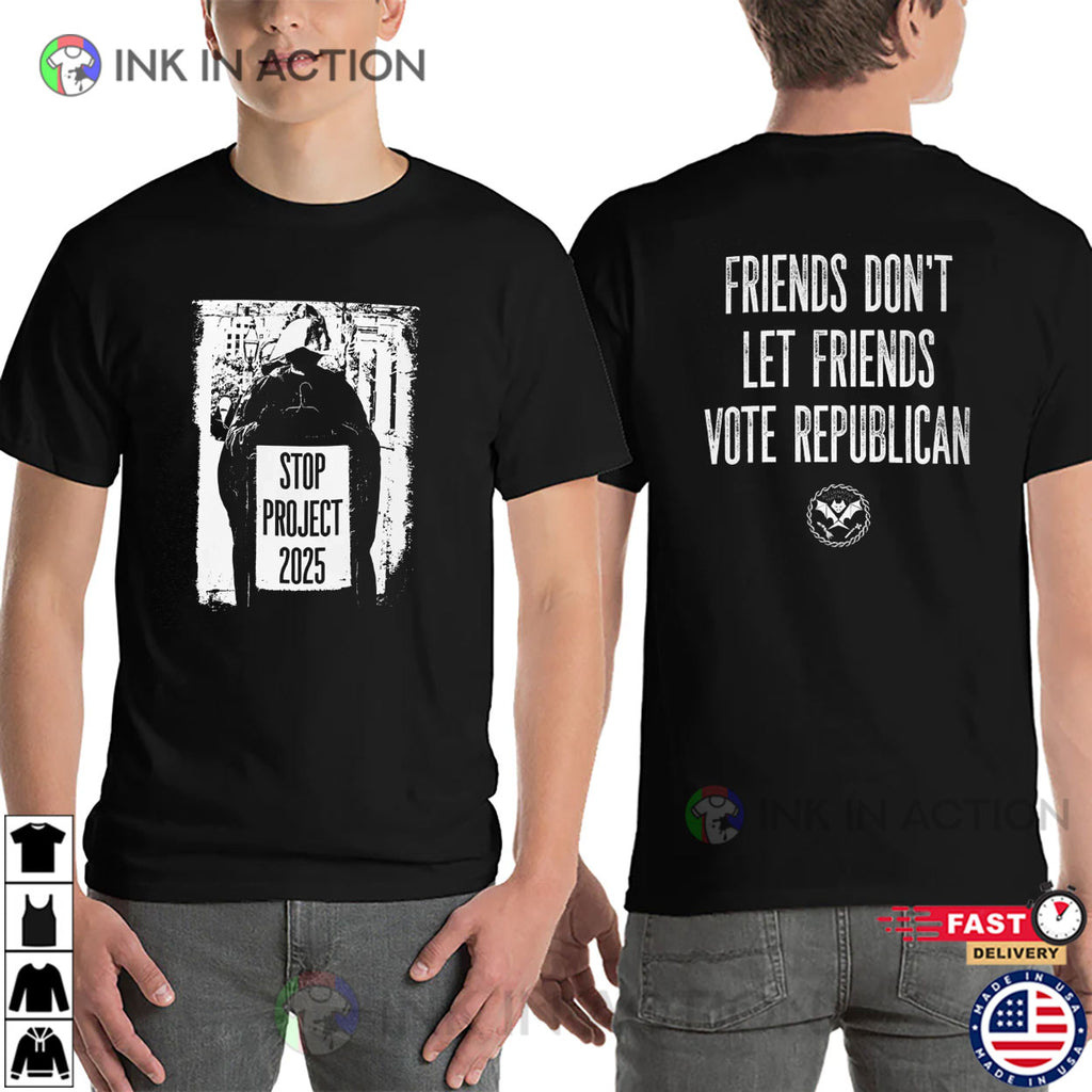 Stop Project 2025 2-sided T-shirt