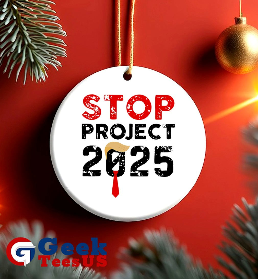Stop Project 2025 Anti Trump shirt