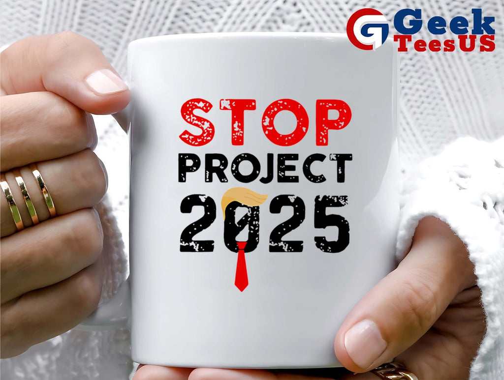 Stop Project 2025 Anti Trump shirt
