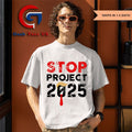 Stop Project 2025 Anti Trump shirt