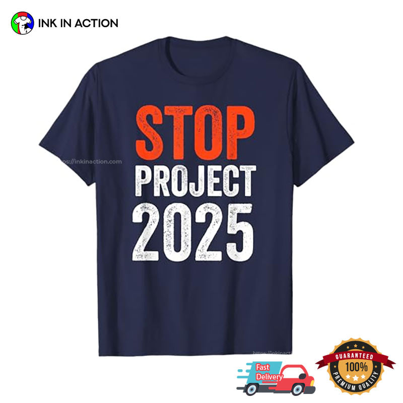 Stop Project 2025 Unisex T-shirt