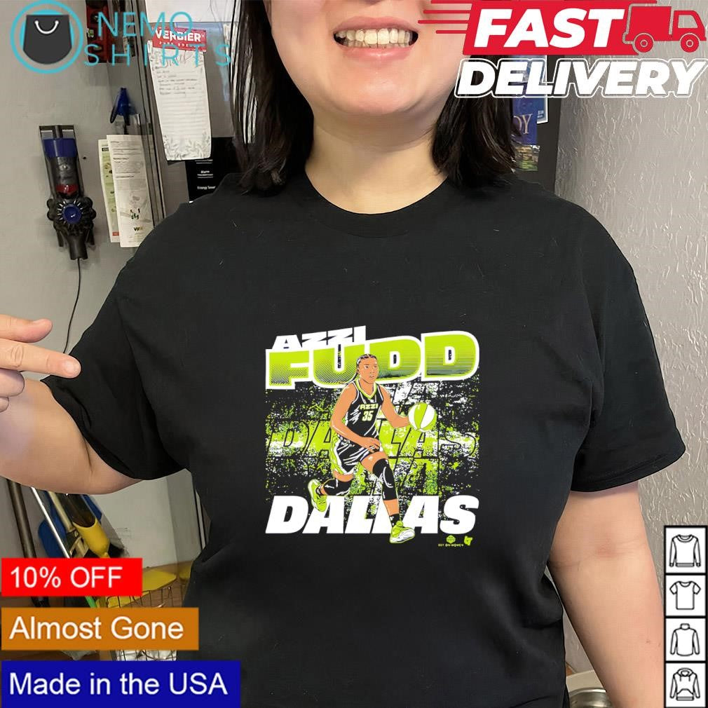 Street ball WNBA Azzi Fudd the Dallas Wings shirt