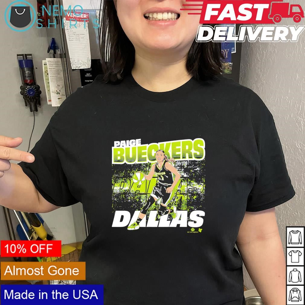 Street ball WNBA Paige Bueckers the Dallas Wings shirt