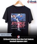 Strikeout Anthony Rizzo New York Yankees baseball signature shirt