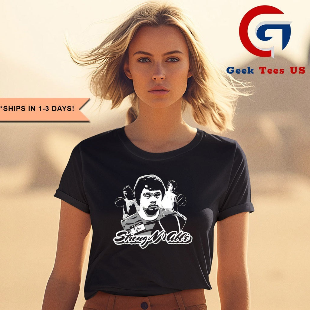 Strong N’able Tyler Street portrait shirt