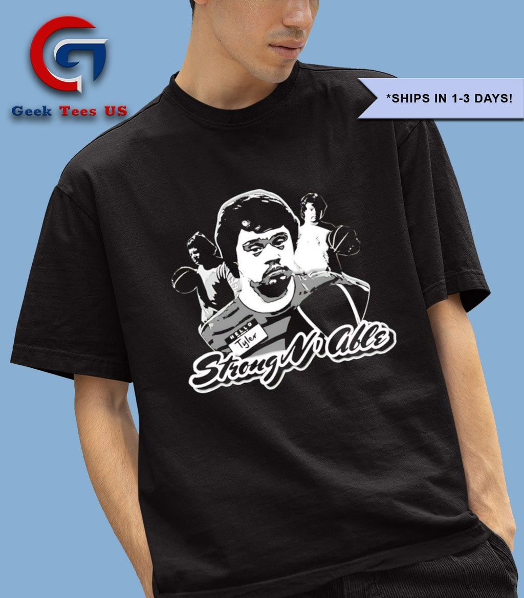 Strong N’able Tyler Street portrait shirt