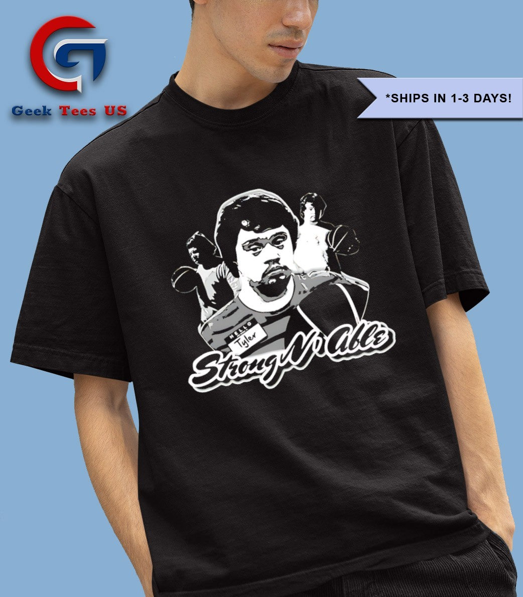 Strong N’able Tyler Street portrait shirt