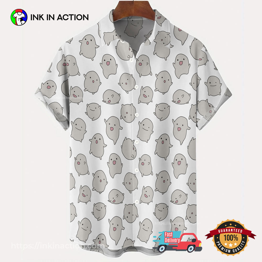 Studio Ghibli Warawara Hawaiian Shirt