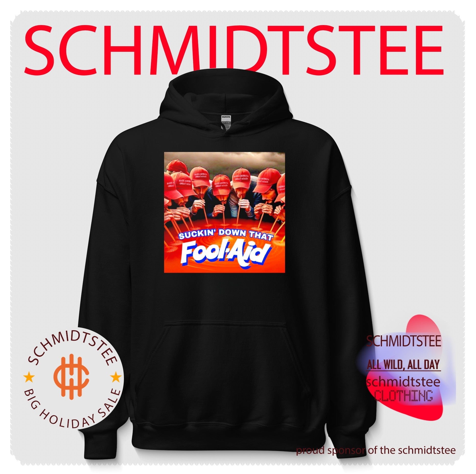 Suckin’ down that Fool-Aid MAGA hat shirt