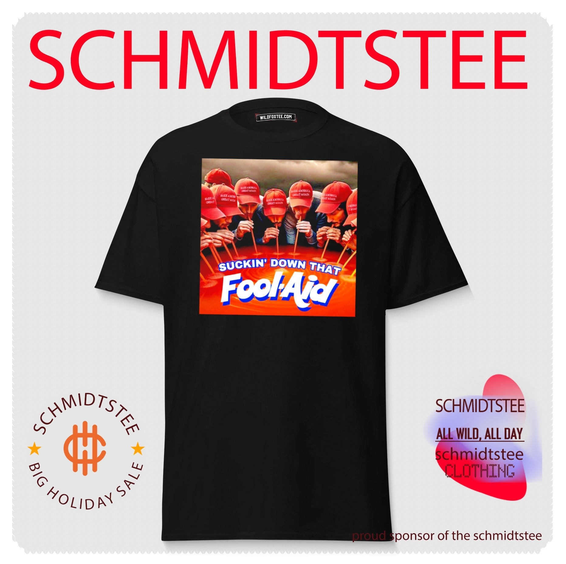 Suckin’ down that Fool-Aid MAGA hat shirt