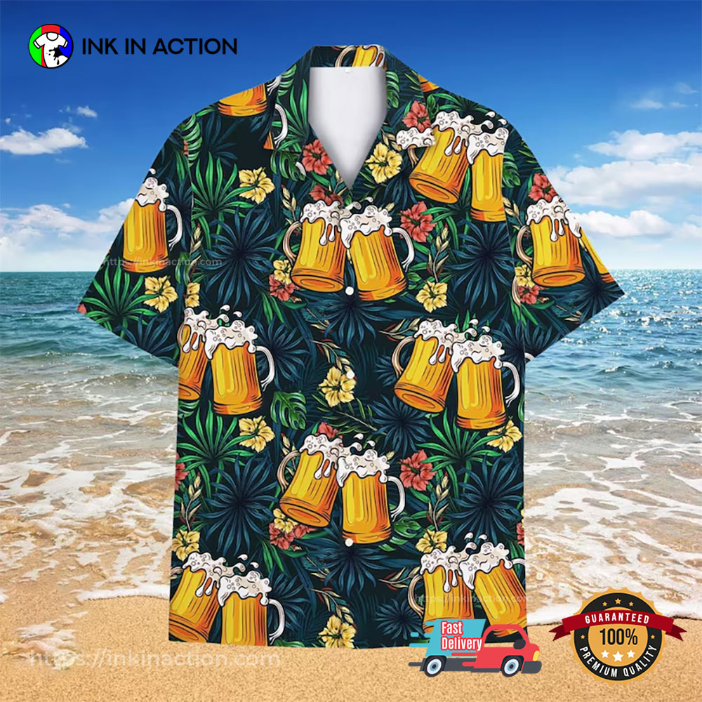 Summer Beer Party Hawaii Shirt