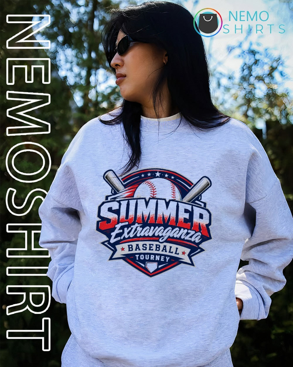 Summer extravaganza baseball tournament shirt